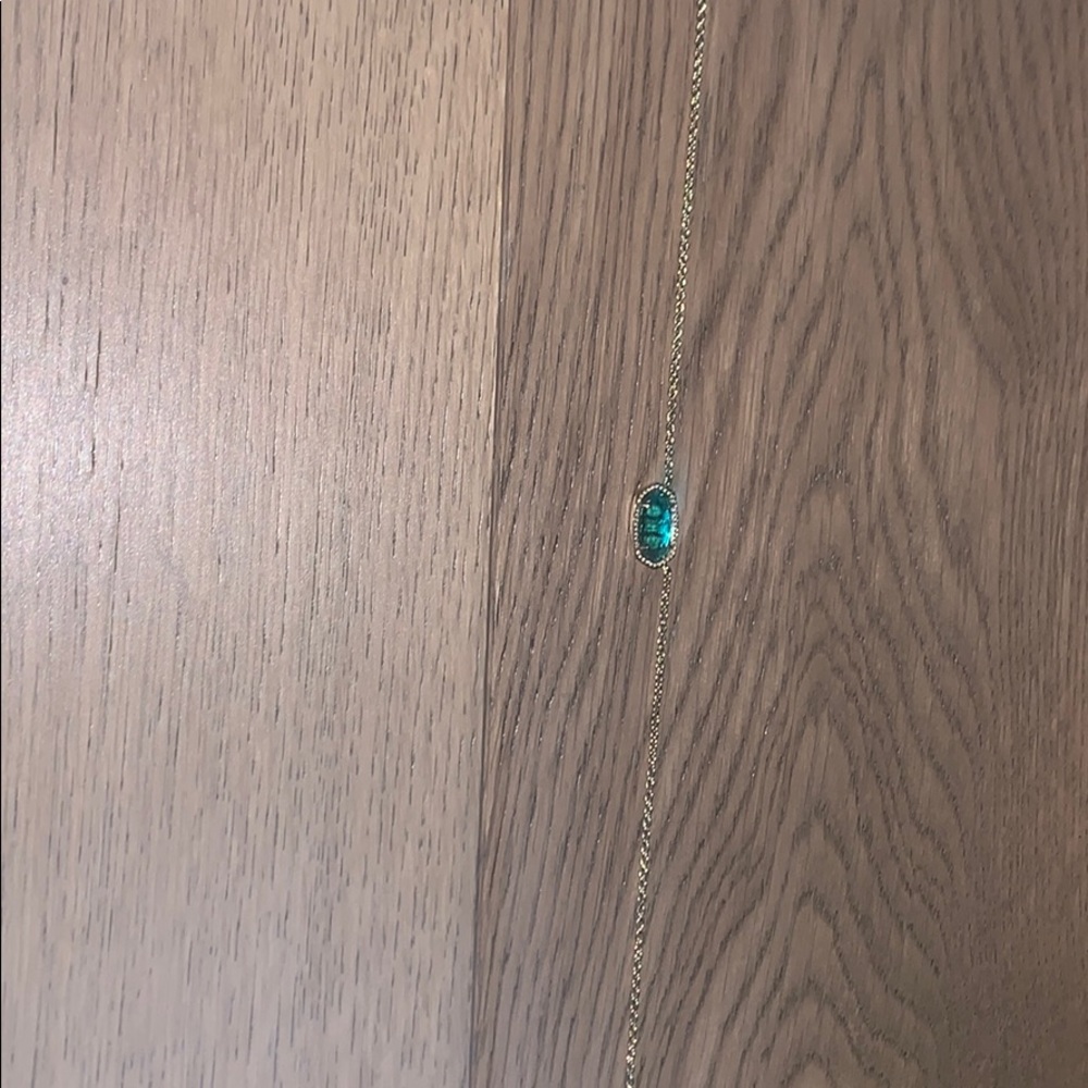 Kendra Scott emerald necklace